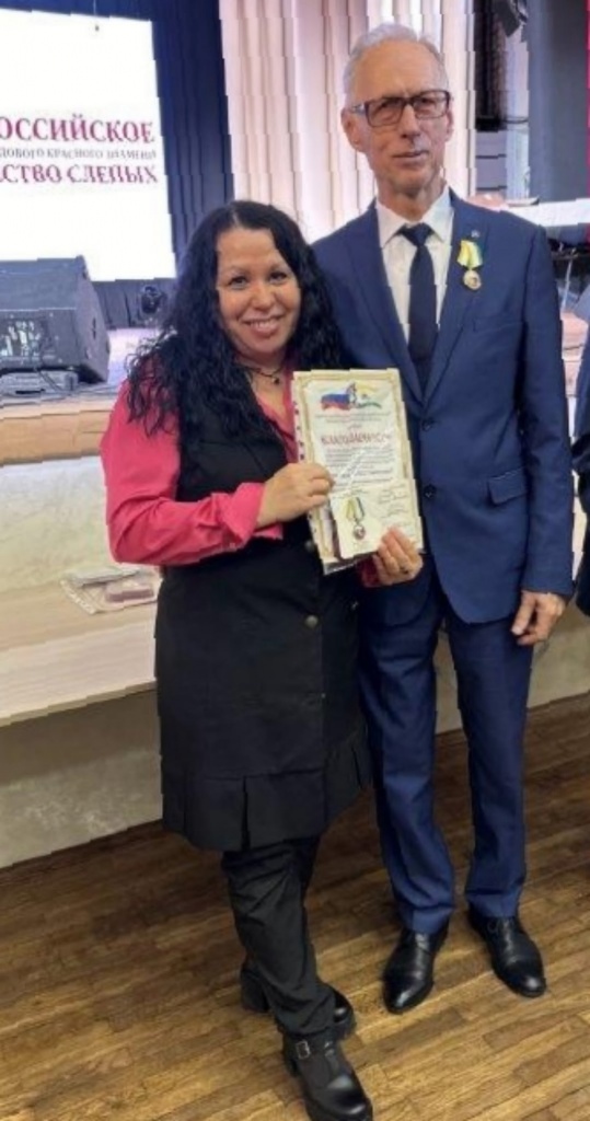 Гелюся Закирова на награждении Гелюся Закирова на награждении