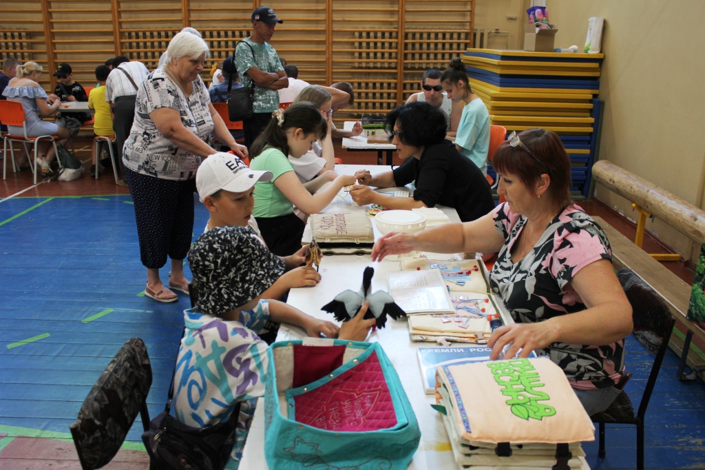 Сотрудники библиотеки принимают участие в Сабантуе