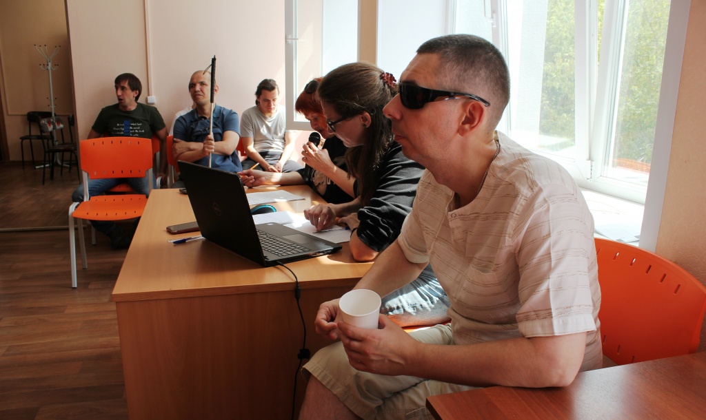 Жюри интеллектуального бизнес-марафона "12 стульев" за работой